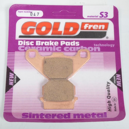 Plaquette frein gold - de,